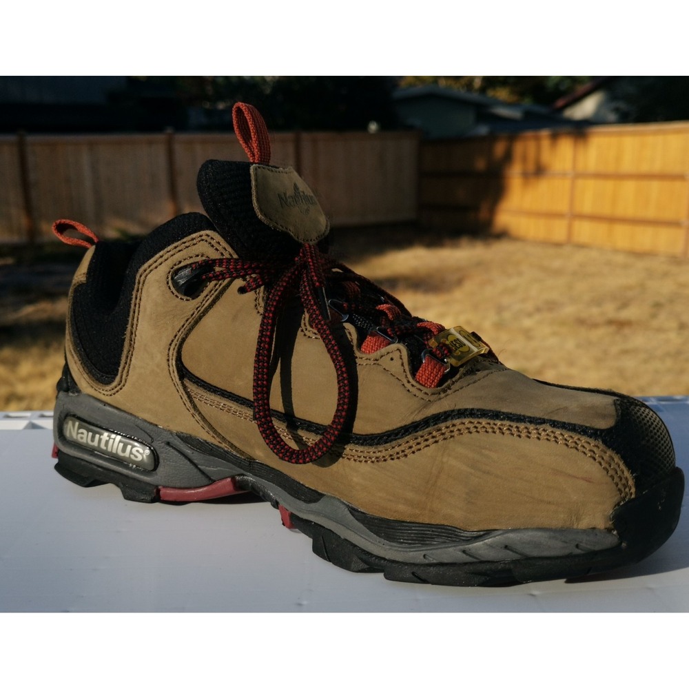 Nautilus Specialty ESD Steel Toe SD Mens Brown Work & Safety Shoes Size 8M